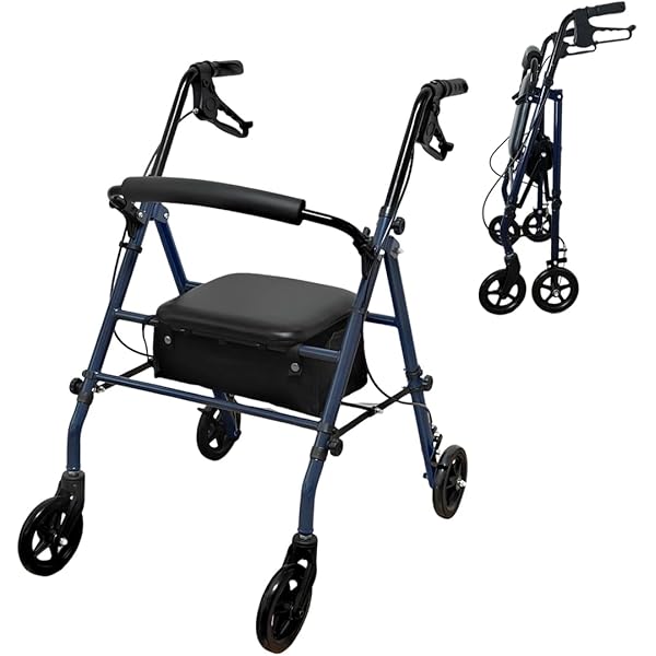 【新品】【未使用】シルバーカー　歩行器 ブレーキロック付き　HEINALOUS Amazon | HEINALOUS シルバーカー 高齢者用 歩行器 軽量コンパクト